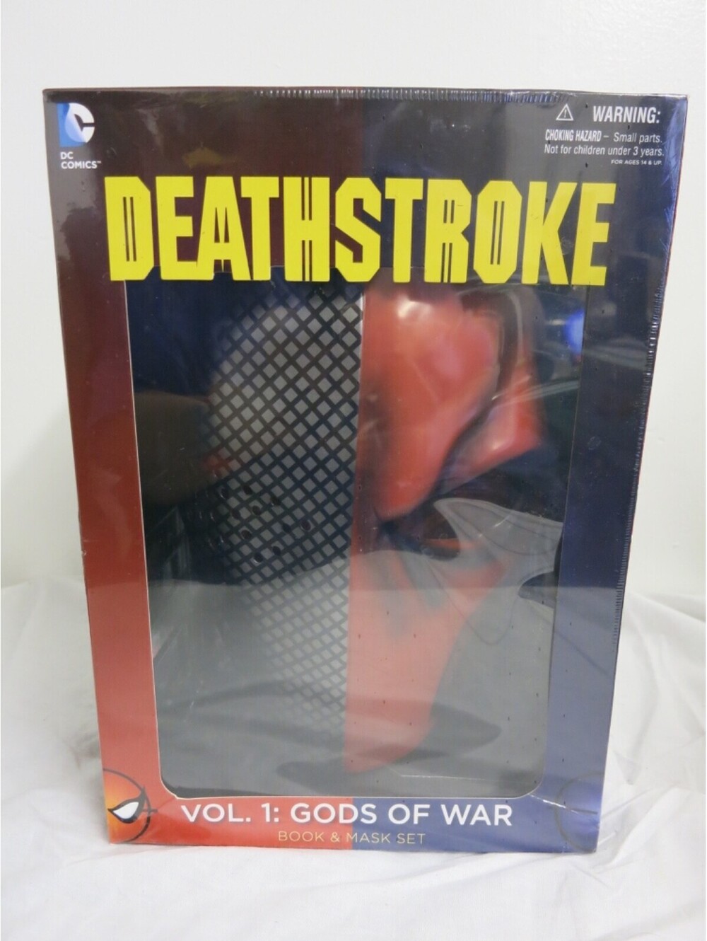DC Comics Deathstroke Vol. 1: Gods of War Book & Adjustable Eyemask Set